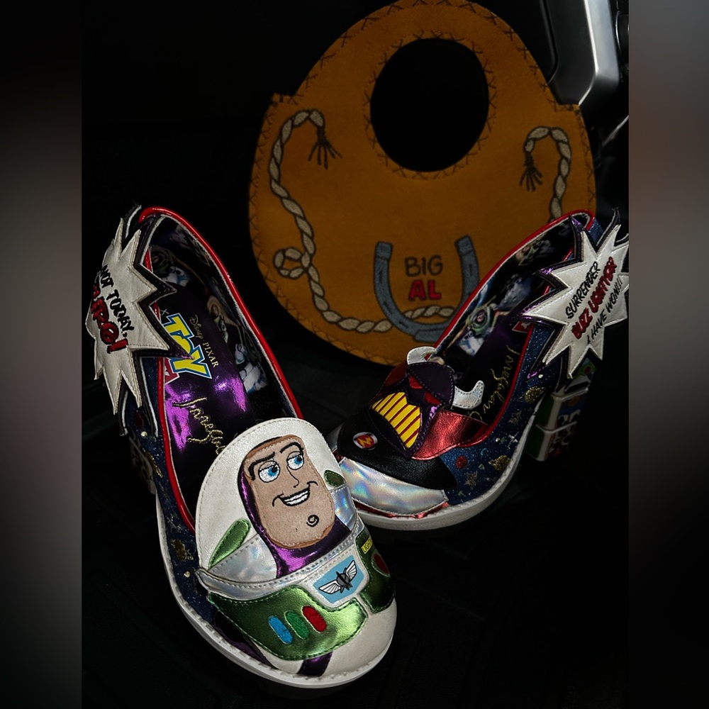 Toy Story high heels and purse rare!